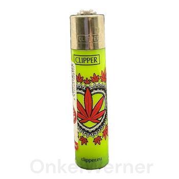Leaves 1 4/4 Clipper Feuerzeug